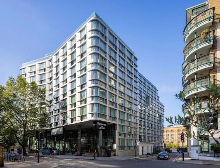 Pandox has bought three aparthotels in London