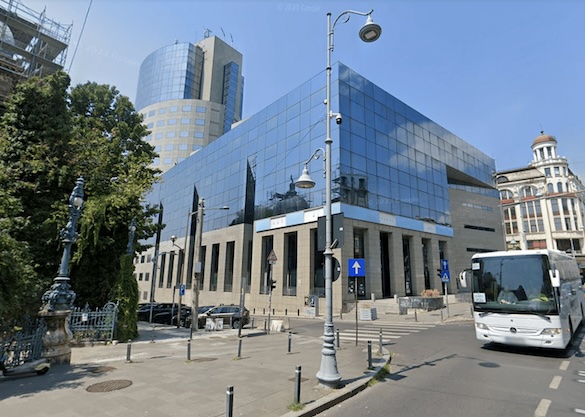 the myhive Victoriei office building in Bucharest, Romania,