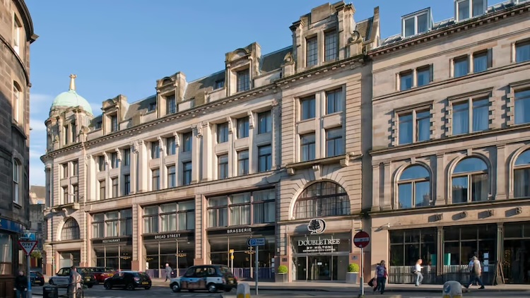 The DoubleTree by Hilton Edinburgh City Centre hotel